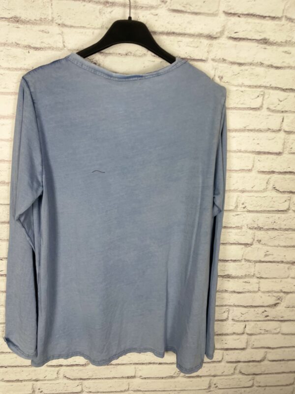 CAMISETA PICO ESTRELLA CELESTE - Imagen 4