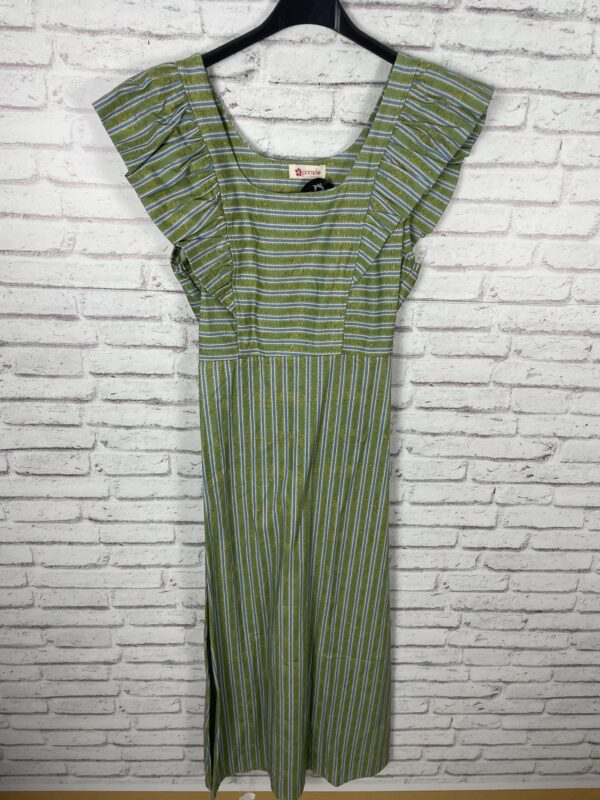 VESTIDO VOLANTE MANGAS