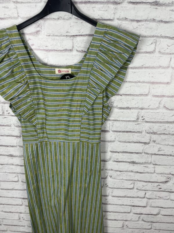 VESTIDO VOLANTE MANGAS - Imagen 2