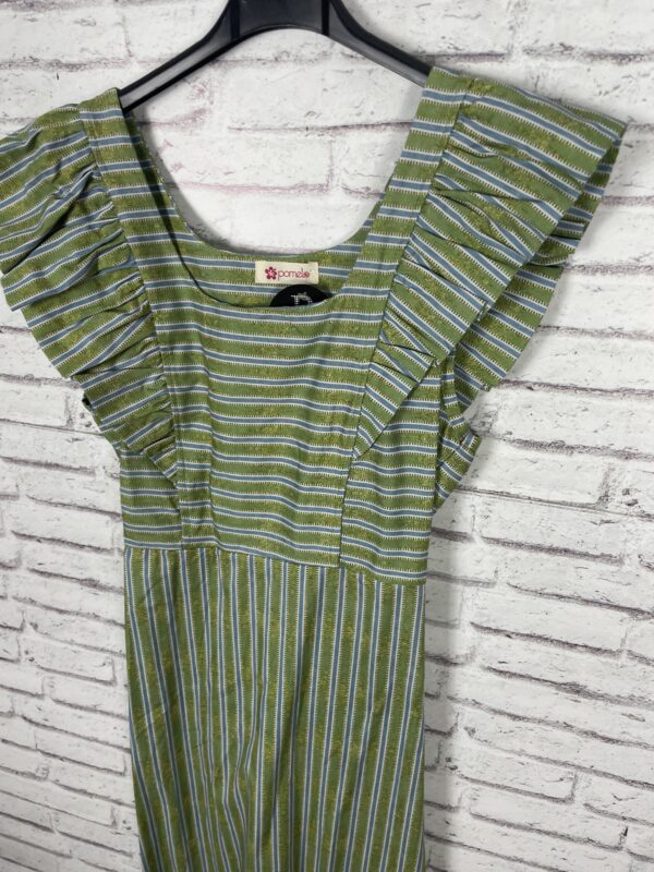 VESTIDO VOLANTE MANGAS - Imagen 4
