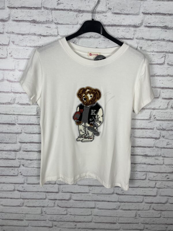 CAMISETA OSO BLANCA