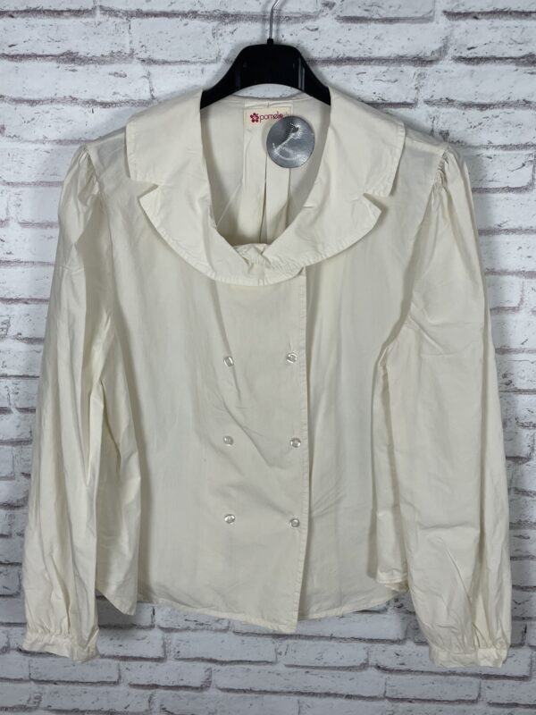 CAMISA CRUZADA BEIG