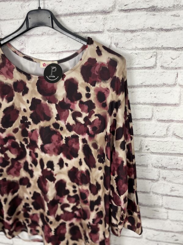 CAMISA ANIMAL PRINT MALVA - Imagen 2