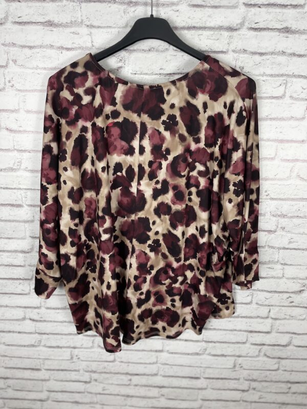 CAMISA ANIMAL PRINT MALVA - Imagen 4