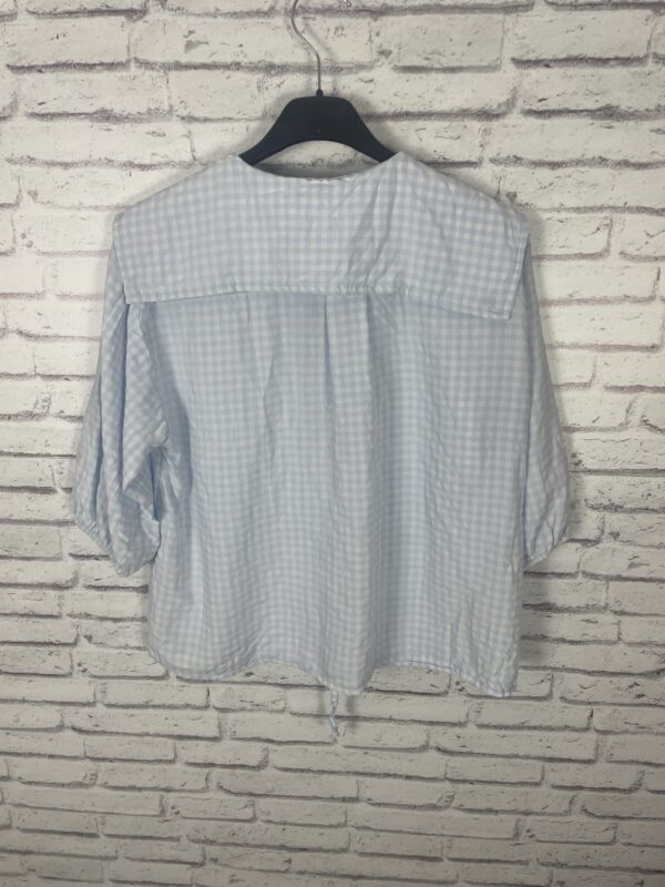 CAMISA VICHY LAZOS AZUL - Imagen 2