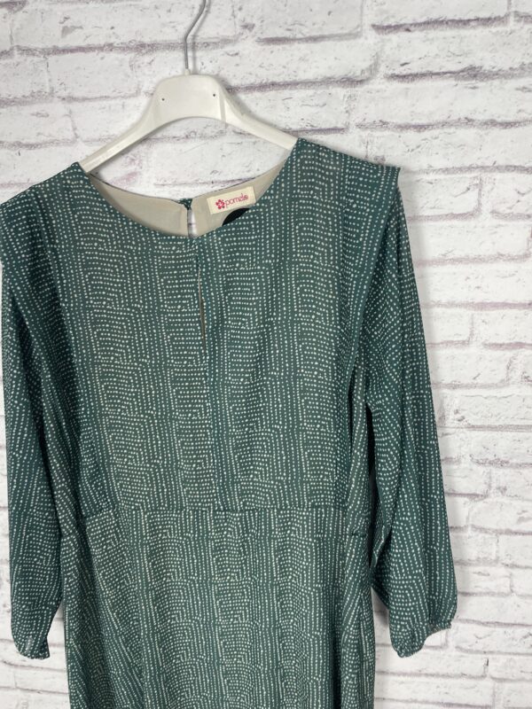 VESTIDO GASA VERDD - Imagen 3