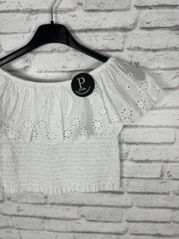 TOP BLANCO BLONDA - Imagen 2