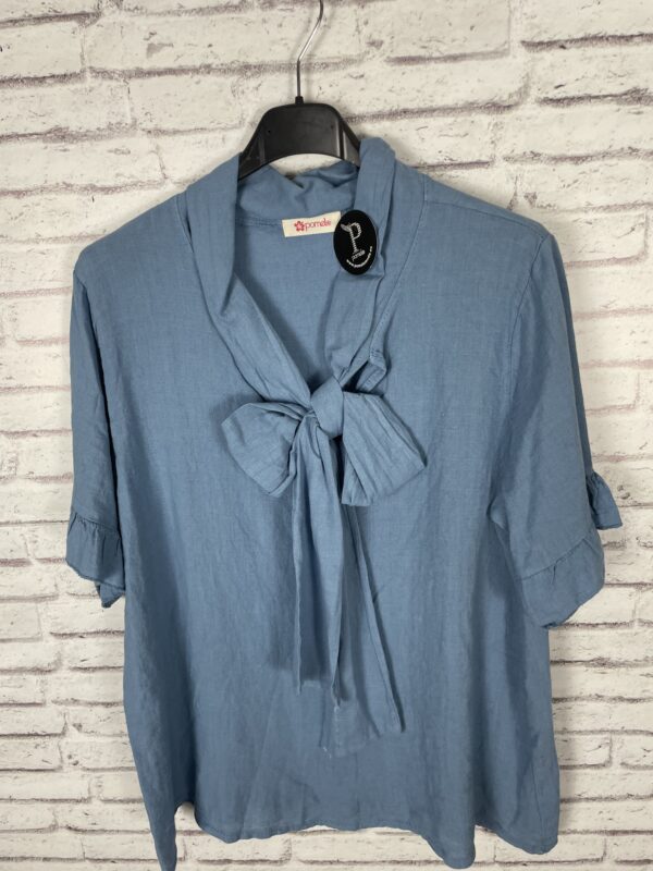 CAMISA LAZO AZUL - Imagen 2