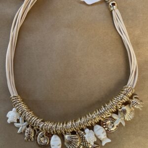 COLLAR PECES BEIG