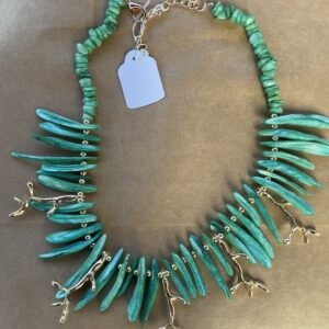 COLLAR CORALES TURQUESA