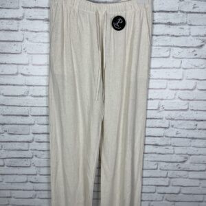 PANTALÓN LINO BEIG