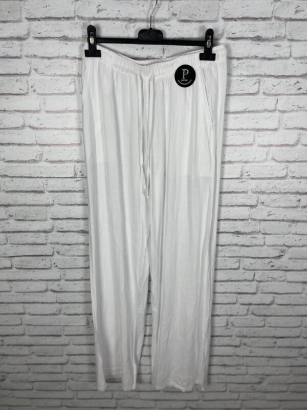 PANTALÓN LINO BLANCO