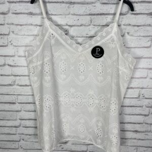 TOP PERFORADO BLANCO