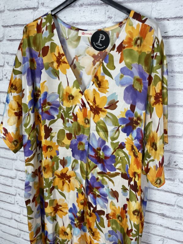 VESTIDO ESTAMPADO COLORES - Imagen 3
