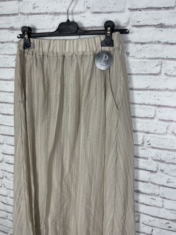 FALDA BEIG BOLSILLOS - Imagen 3