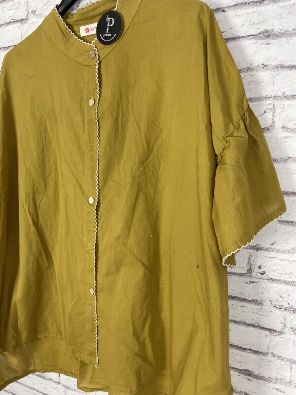 CAMISA ALGODON LIMA BAINICA - Imagen 4