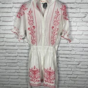 VESTIDO BLANCO BORDADO