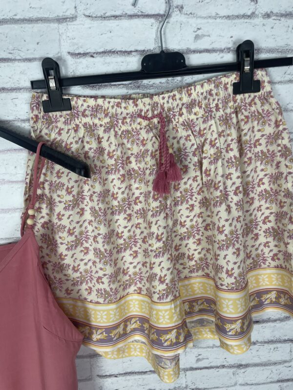 PIJAMA ROSA BOLITAS MADERA - Imagen 3