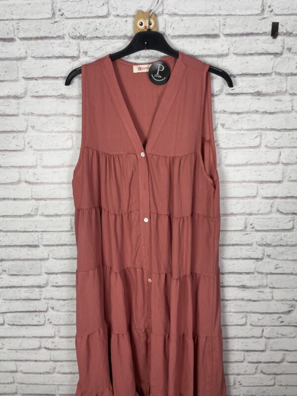 VESTIDO TEJA JARETAS - Imagen 2