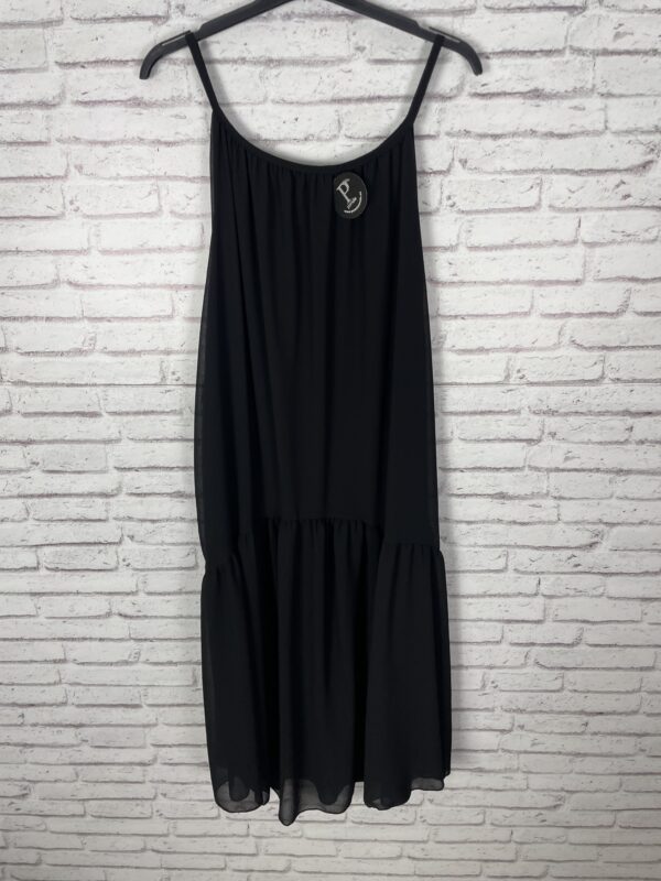 VESTIDO GRIS LINO