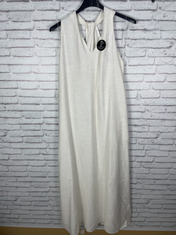 VESTIDO NUDO ESPALDA BOLSILLOS