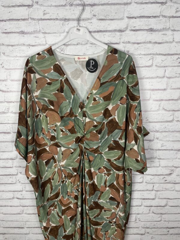 VESTIDO NUDO ESTAMPADO - Imagen 2