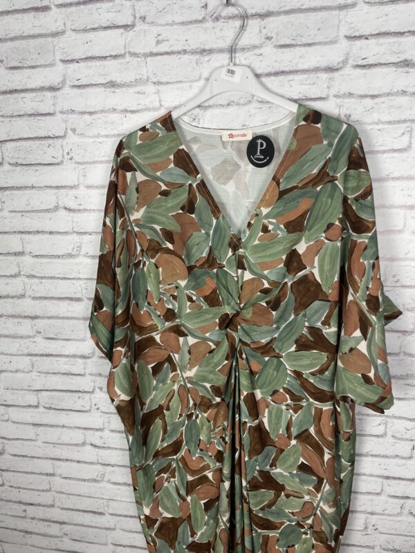 VESTIDO NUDO ESTAMPADO - Imagen 3