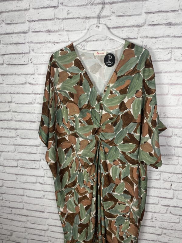 VESTIDO NUDO ESTAMPADO - Imagen 4