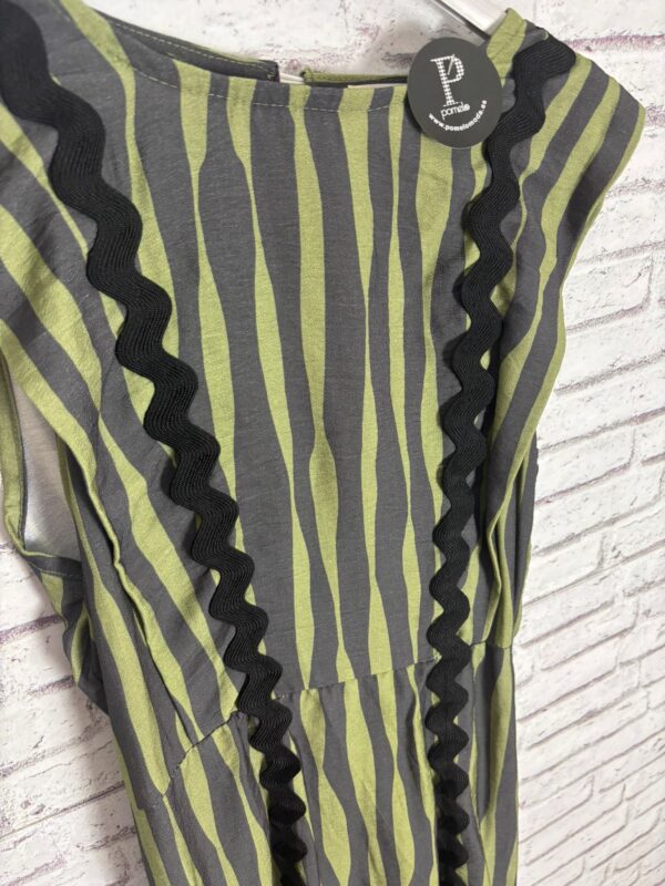 VESTIDO CEBRA ZUTA NEGRA - Imagen 3