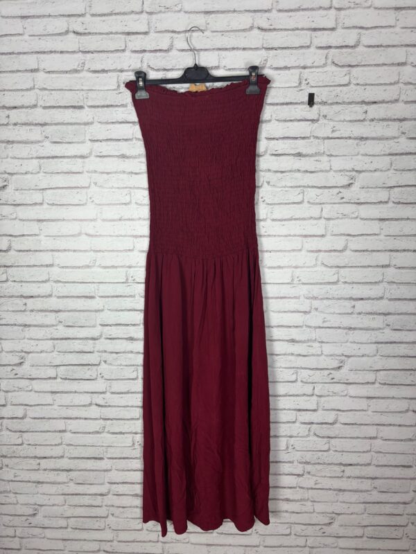 VESTIDO NIDO DE ABEJA CIRUELA
