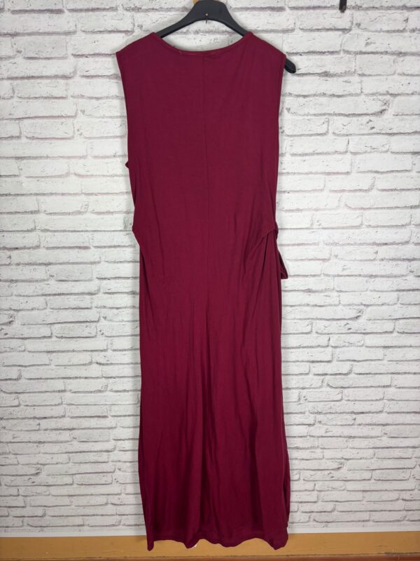VESTIDO NUDO CIRUELA - Imagen 3