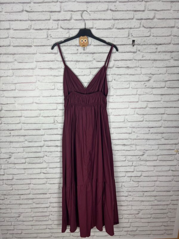 VESTIDO TIRANTES CIRUELA