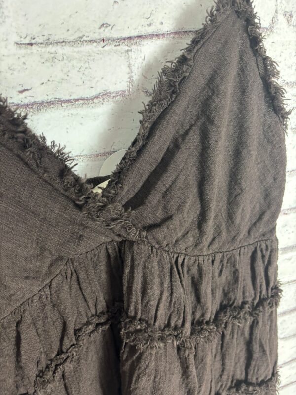 TOP LINO MARRON - Imagen 3