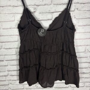 TOP LINO MARRON