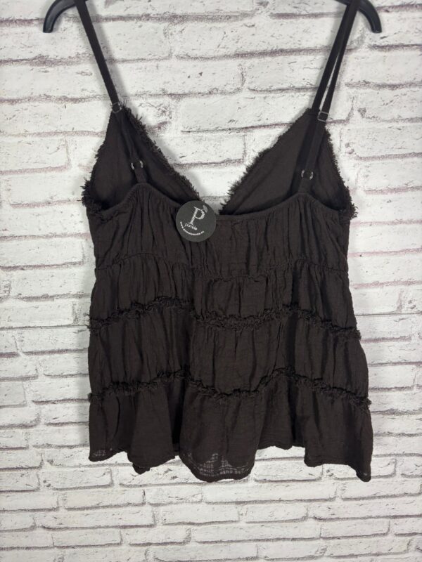 TOP LINO MARRON