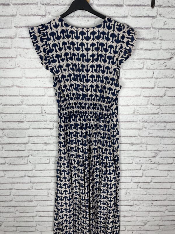 VESTIDO ESTAMPADO COTILLA MARINO - Imagen 2