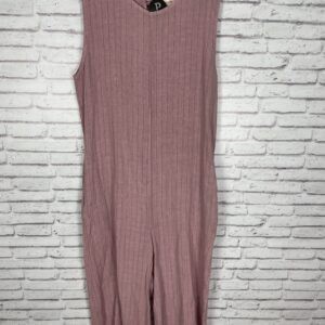 MONO LINO RAYAS ROSA BOTONES MADERA