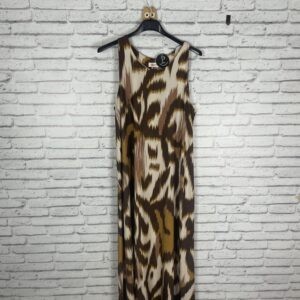 VESTIDO PUNTO DESEDA ESTAMPADO ETNICO