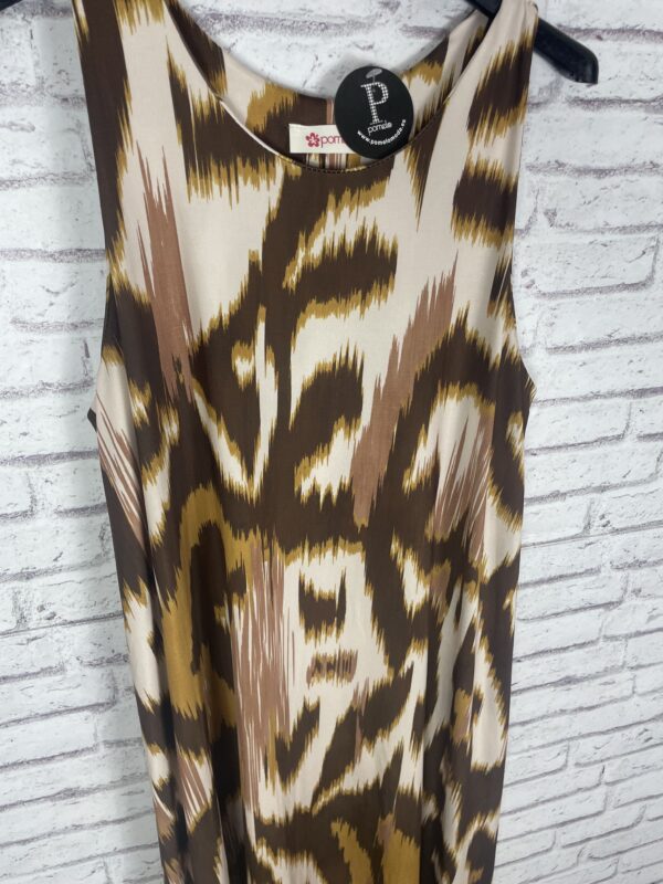 VESTIDO PUNTO DESEDA ESTAMPADO ETNICO - Imagen 2