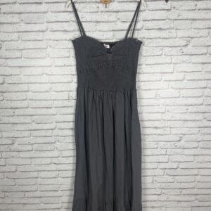 VESTIDO LINO GRIS