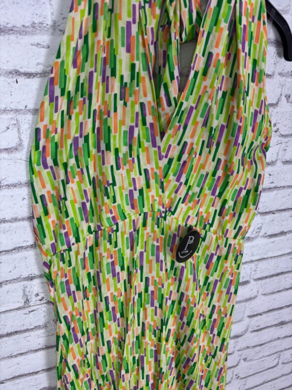 VESTIDO COLORES ATADO AL CUELLO - Imagen 3