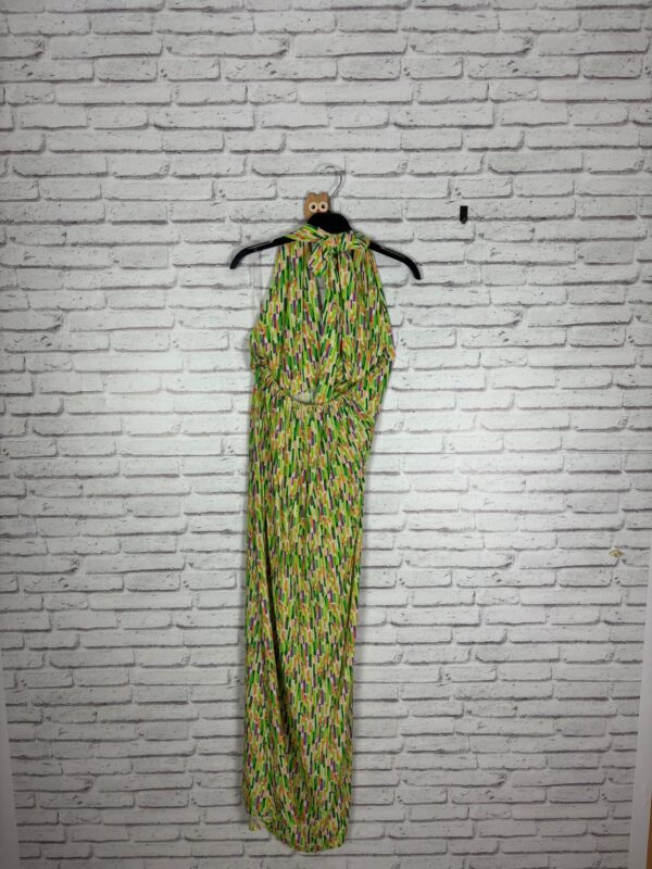 VESTIDO COLORES ATADO AL CUELLO