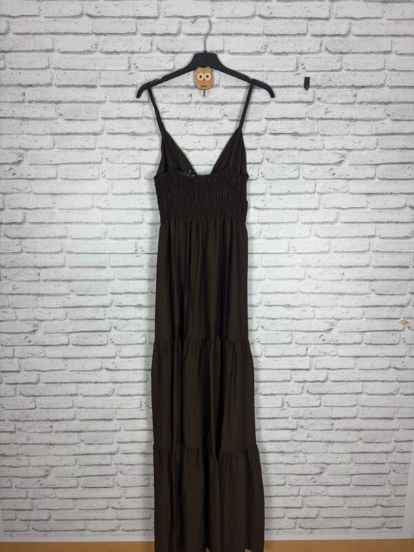 VESTIDO MARTRON ESCOTE PICO - Imagen 2