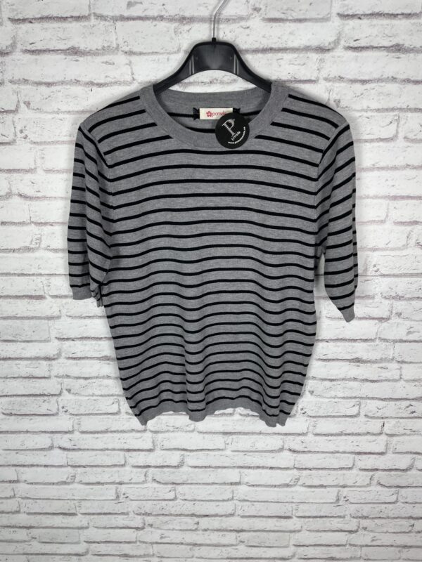 JERSEYRS LANA RAYAS NEGRO Y GRIS