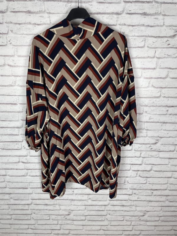 KIMONO ESTAMPADO GEOMETRICO - Imagen 4
