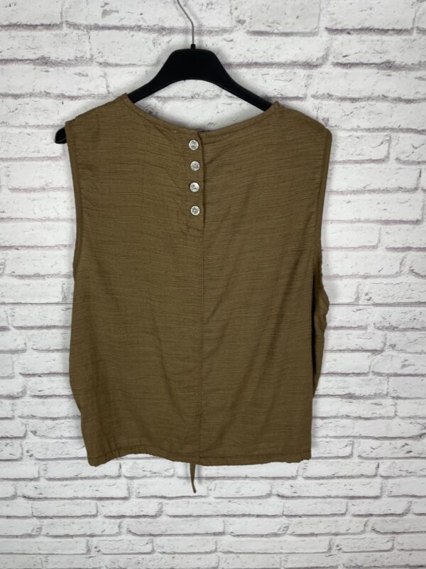 CAMISA RECOGIDA CAMEL - Imagen 3