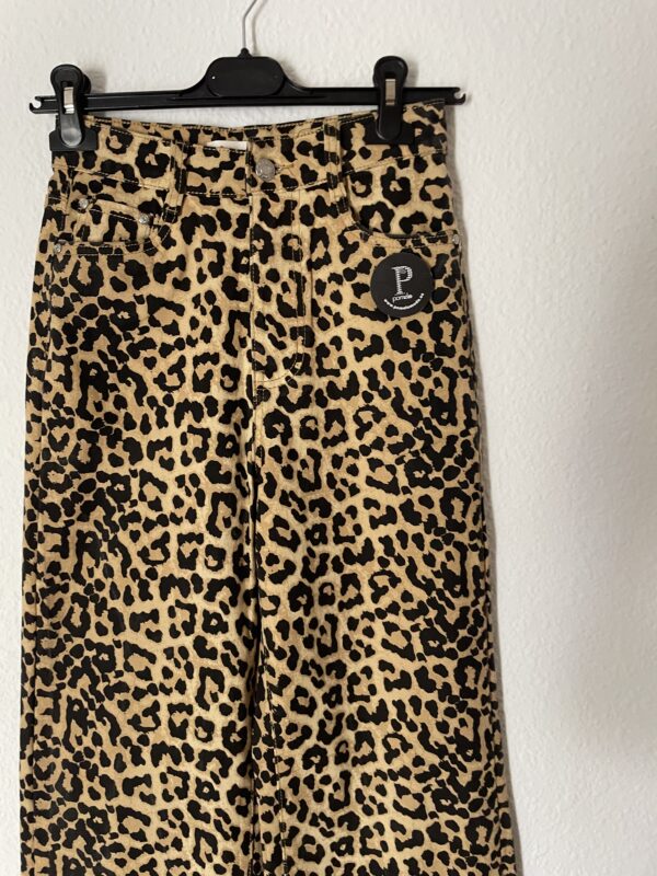 PANTALON LEOPARDO RECTO - Imagen 2