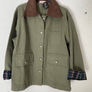 CHAQUETA LONETA DETALLES CUADROS
