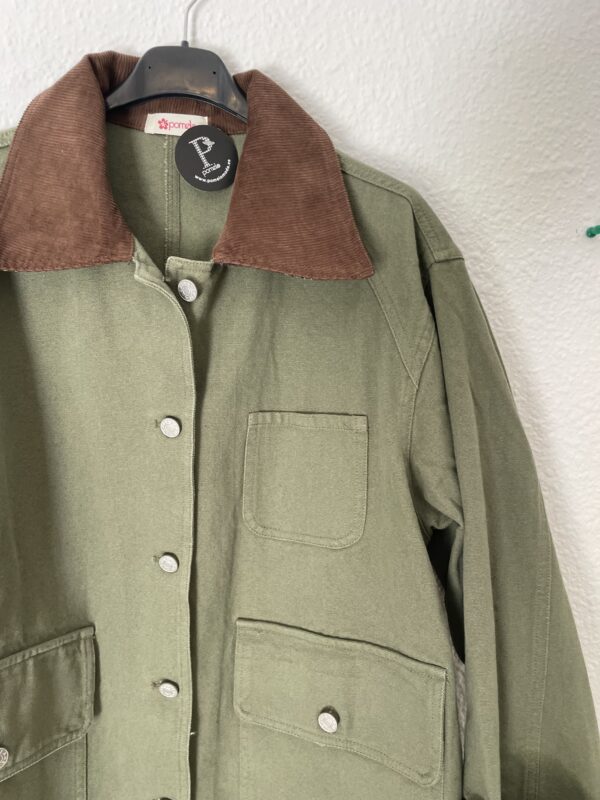 CHAQUETA LONETA DETALLES CUADROS - Imagen 2