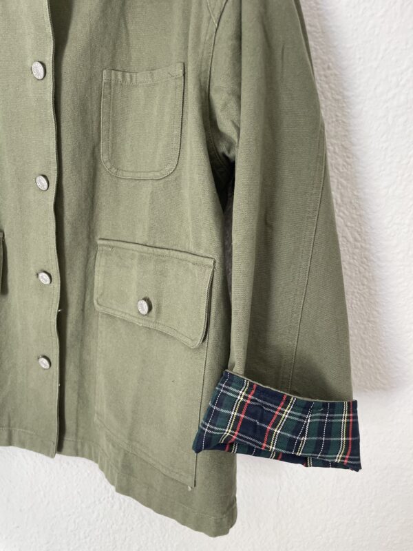 CHAQUETA LONETA DETALLES CUADROS - Imagen 3